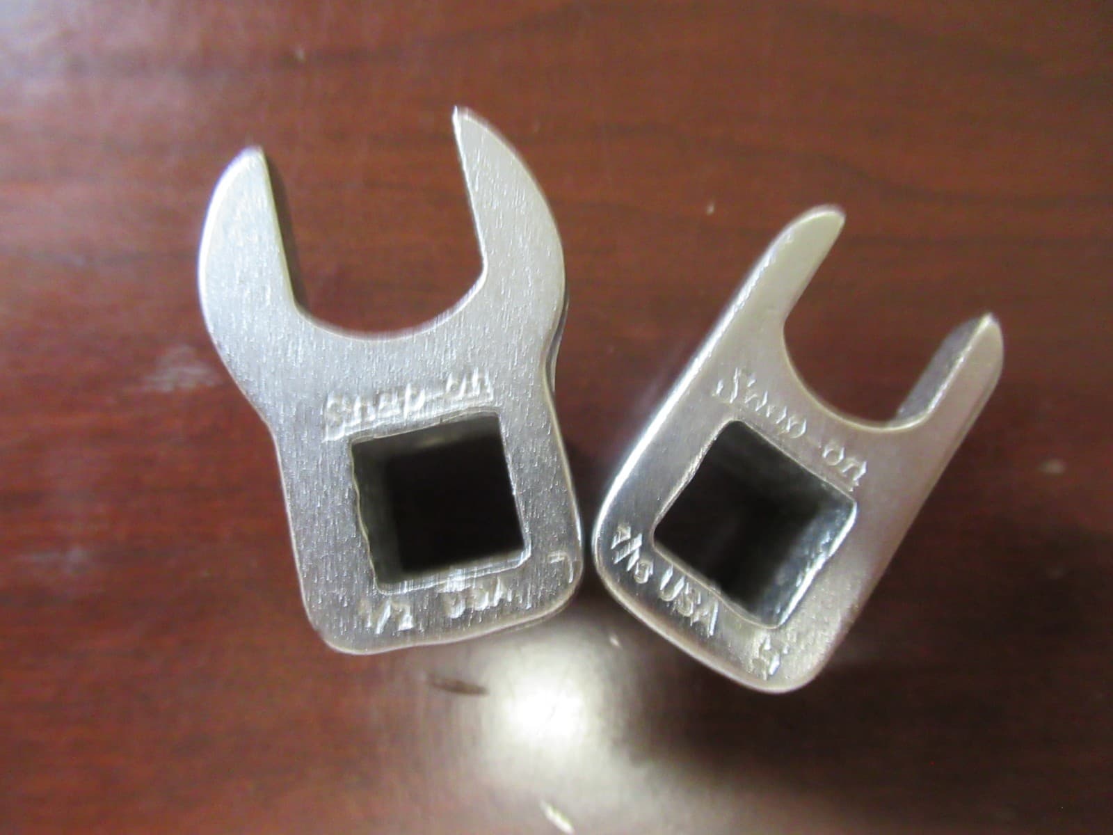 Snap On 2-3/8 Dr. Crowfoot Wrench Set (1/2 & 7/16"), I#C2 2