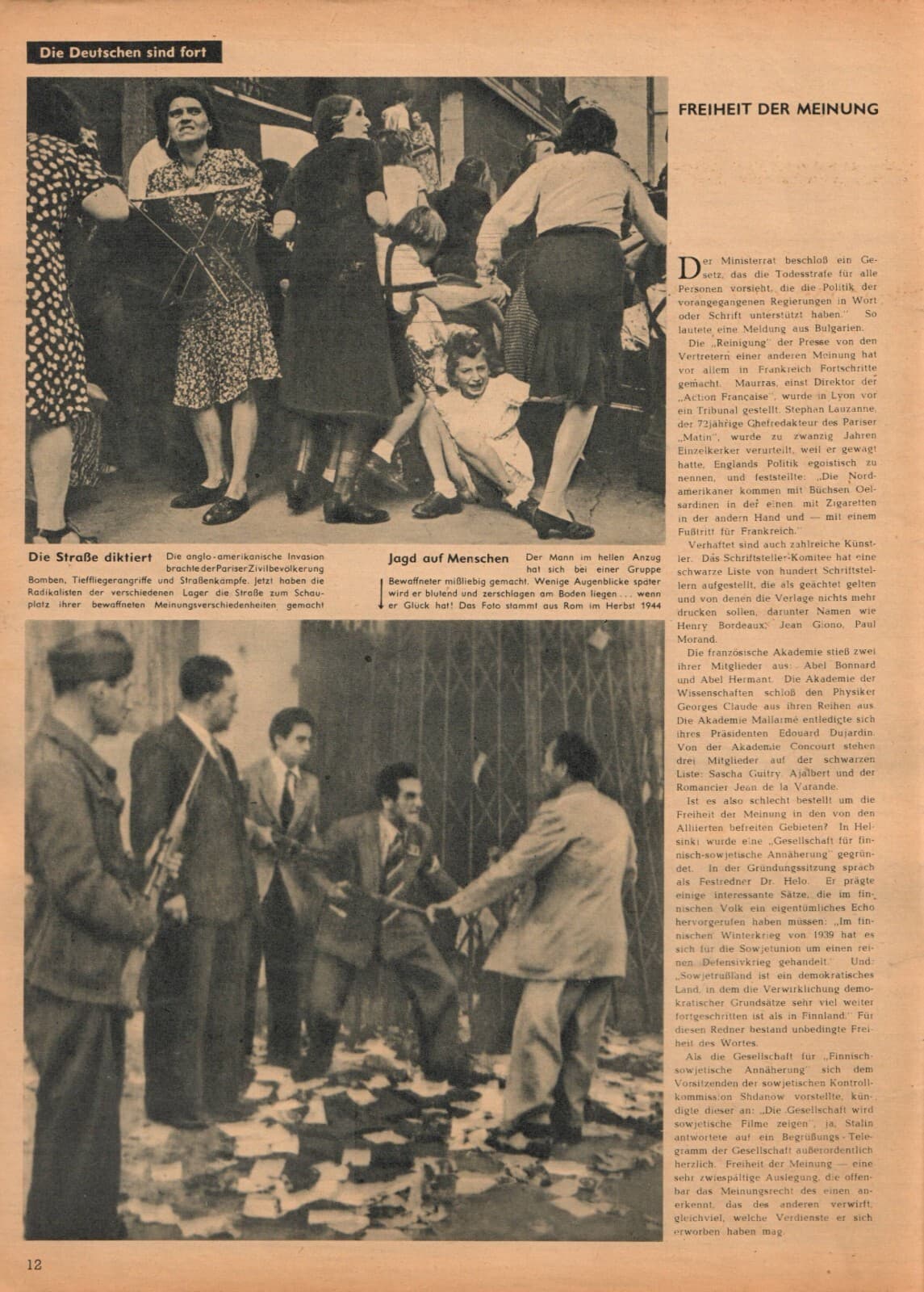 Electronic publication (PDF) Signal magazine No 1 from 1945 german edition 5