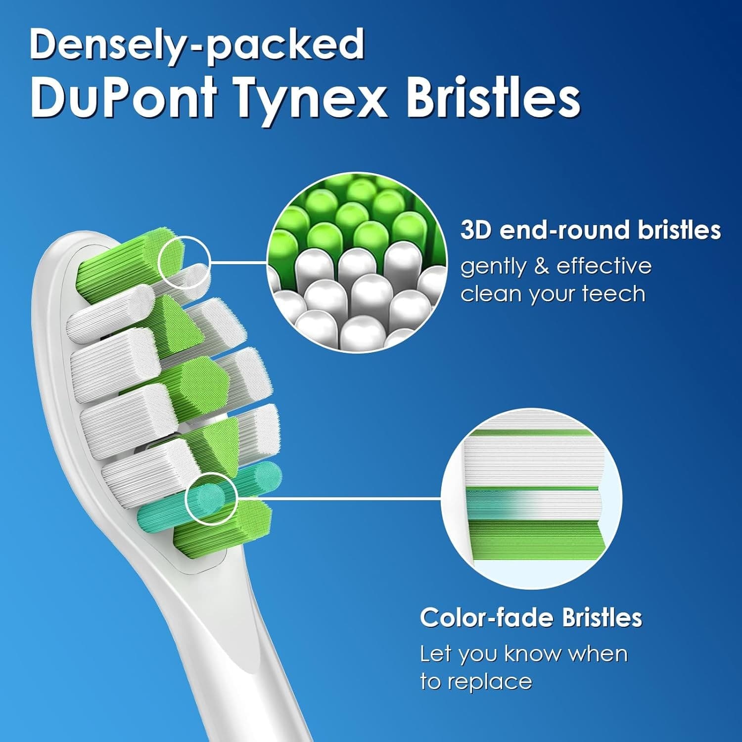 Replacement Brush Heads Compatible with Philips Sonicare Toothbrush Heads wit... 5