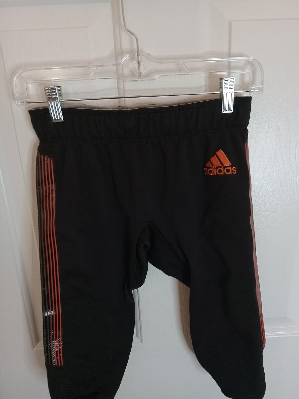 Miami Hurricanes adidas Football Pants Youth Large Black/Orange  5