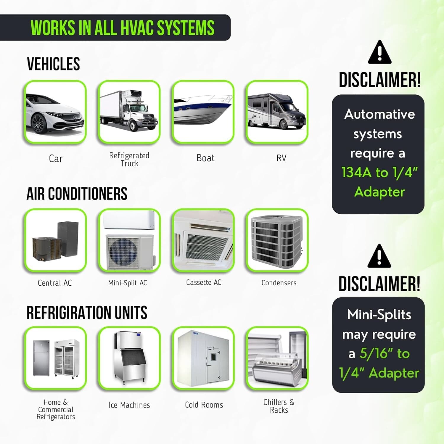 Direct Inject AC Leak Sealer | AC Stop Leak for Most HVAC Systems up to 1 Tons.. 3