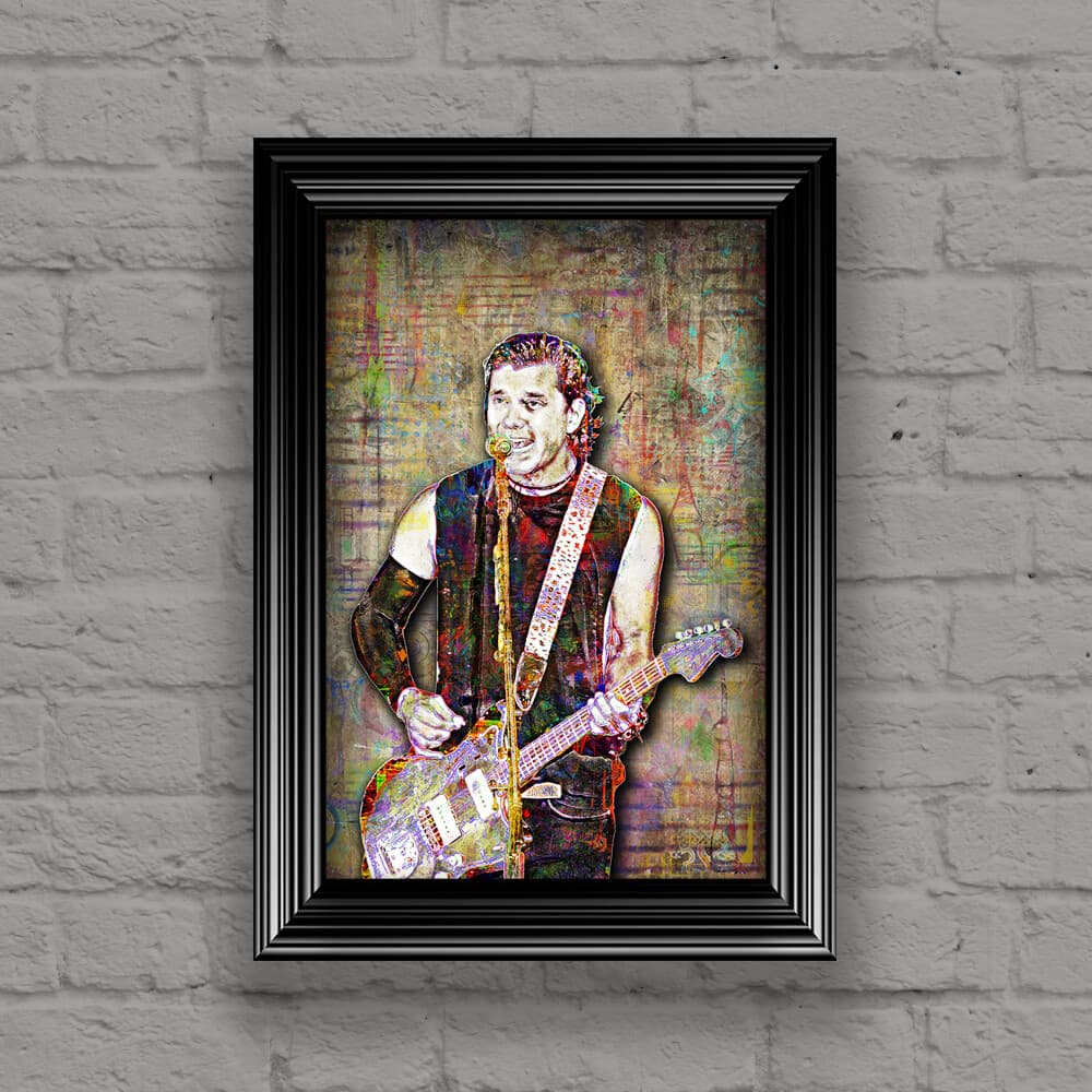 GAVIN ROSSDALE of BUSH 12x18in Poster Gavin Rossdale Bush Art Free Shipping 3