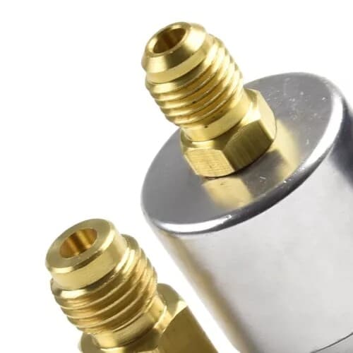 Self Sealing R134A Can Tap Valve Adapter For A/C Charging Hose Convertor US 6