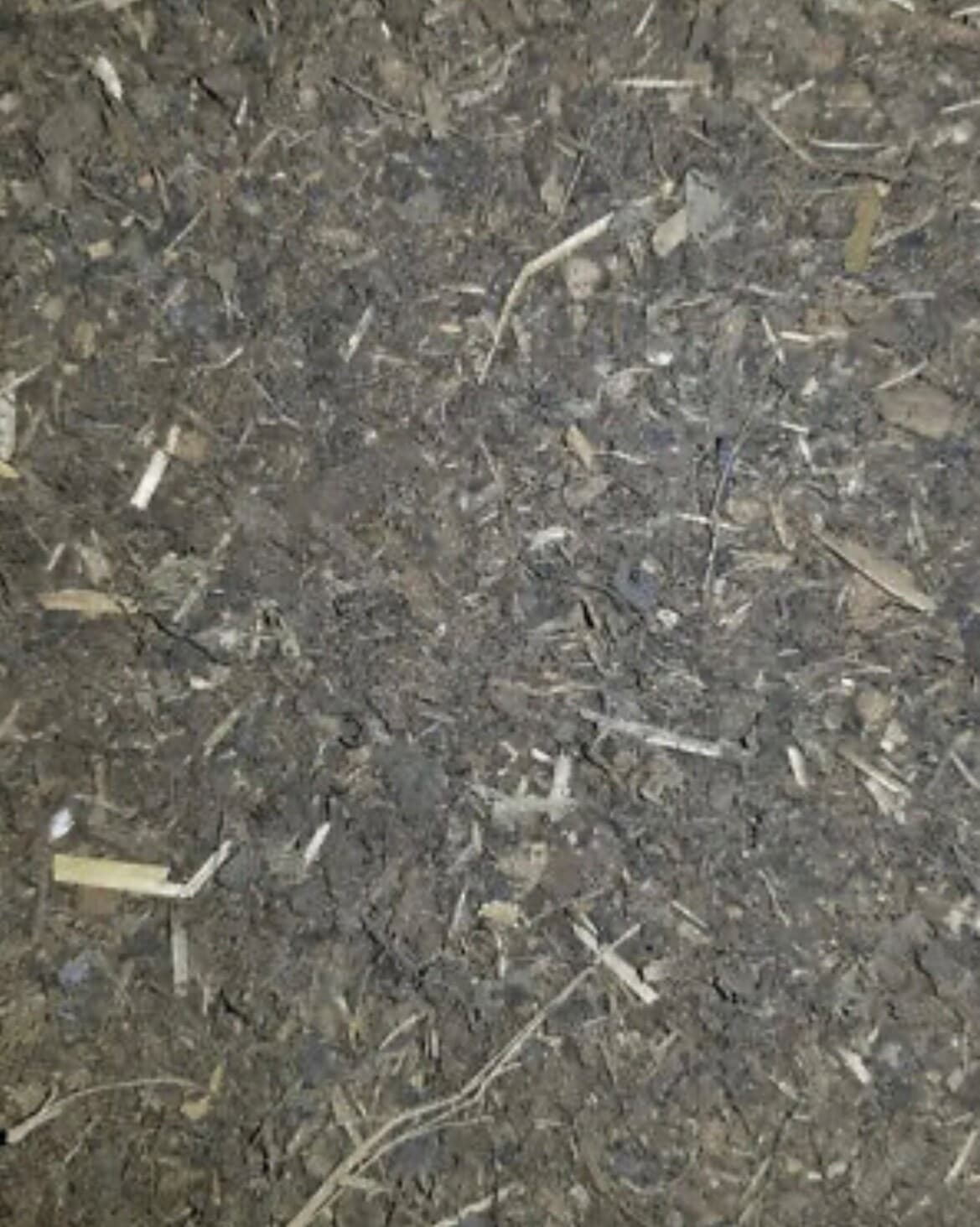 LARGE BOX (10 lbs) Dried Shredded Horse Manure Fertilizer Poop Sun Pasture Cured 4