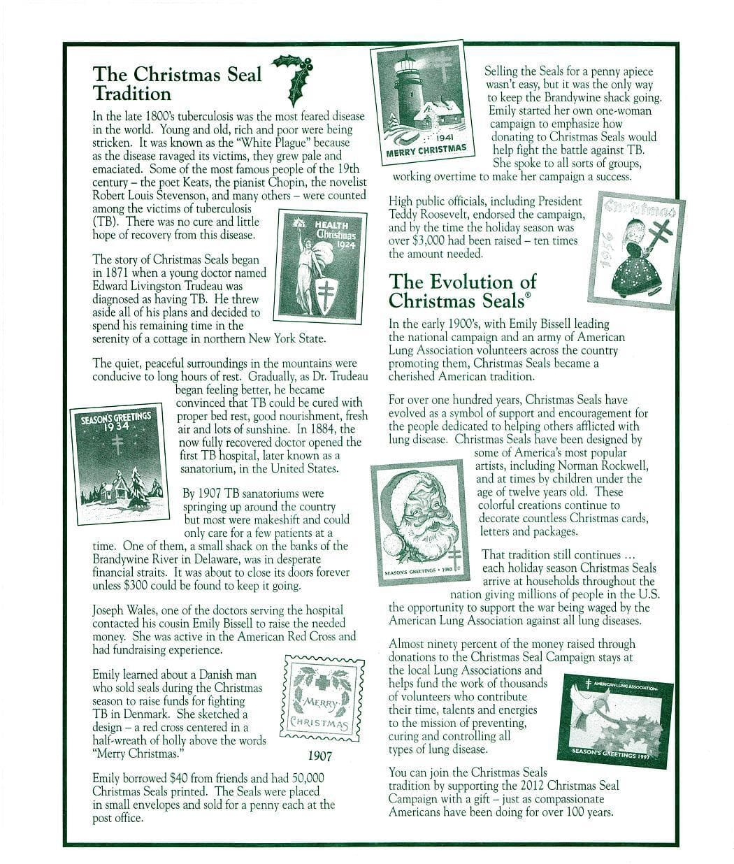 112-1.1pac, 2012 ALA National Design U.S. Christmas Seal Packet 4