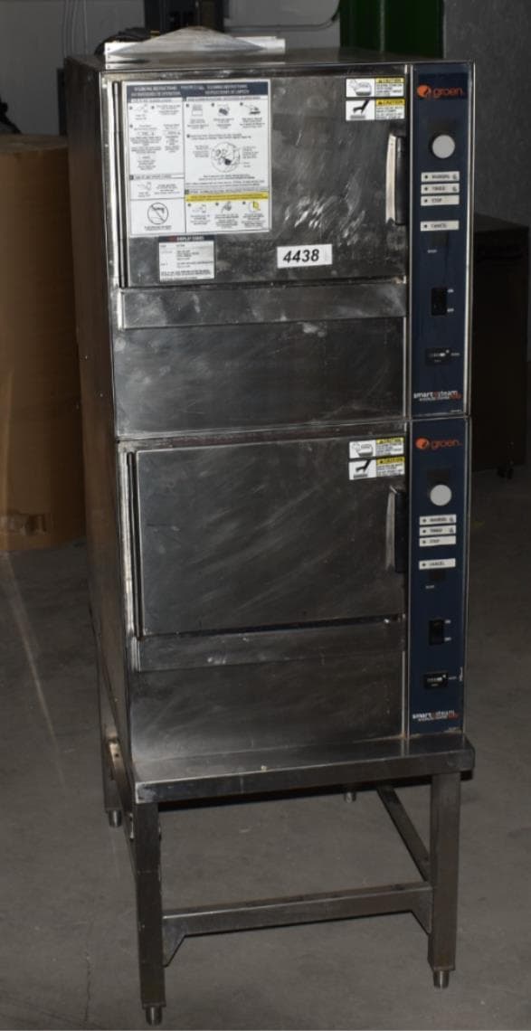 GROEN SMARTSTEAM 100 Natural Gas Boilerless Convection Steamer SSB-3G ( (#4438) 3