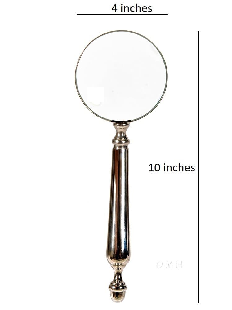 Set of 4 w/ Desk Stand Magnifying Glass, Letter & Bottle Opener, Candle Snuffer 6