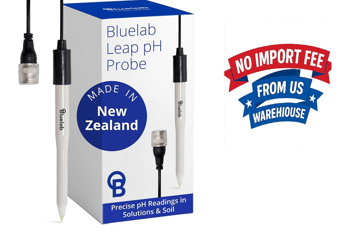 Bluelab Leap pH Probe Replacement – Fast Accurate Sensor for Soil & Hydroponics