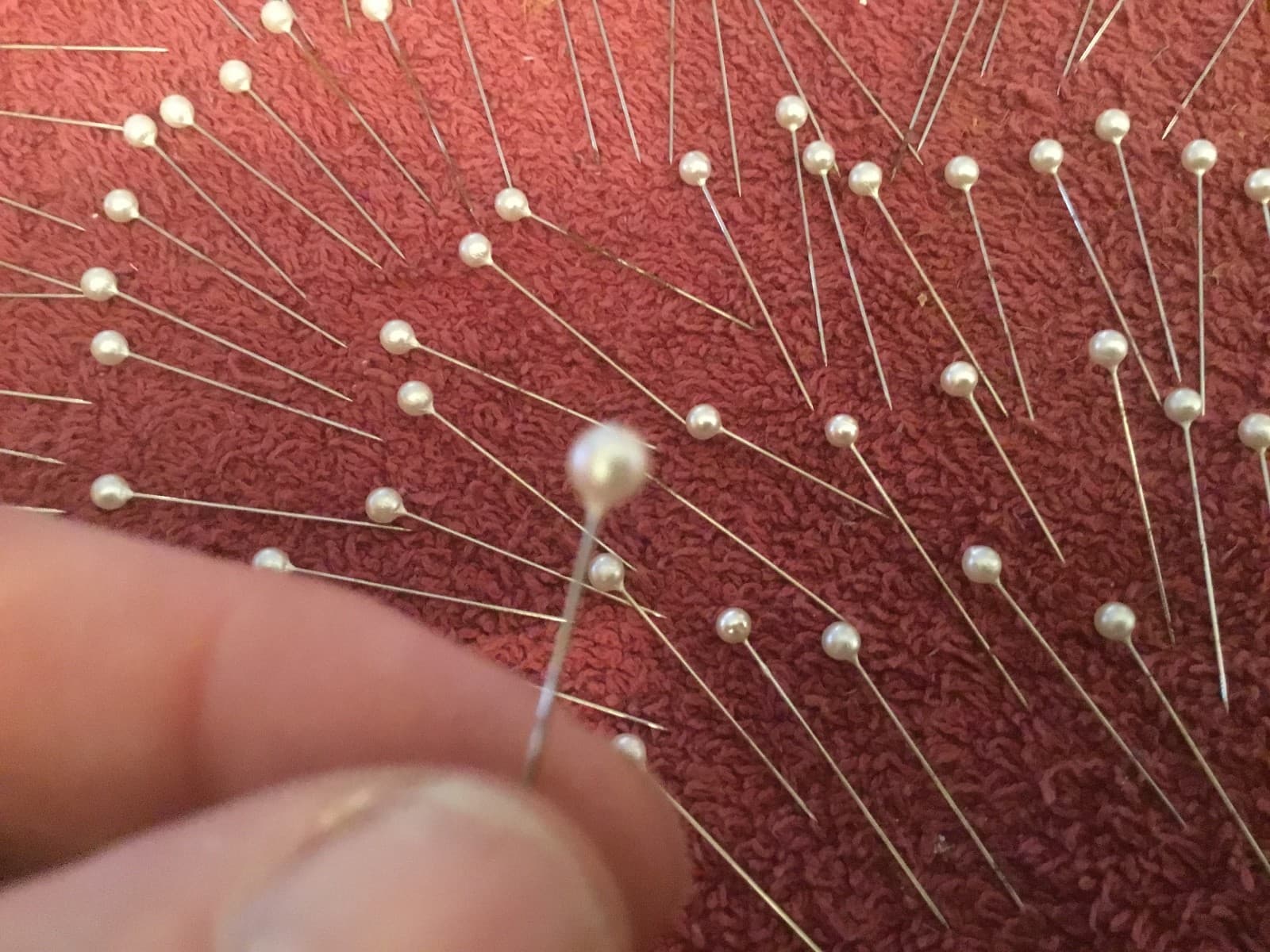 Straight Pins with Ball tops 2