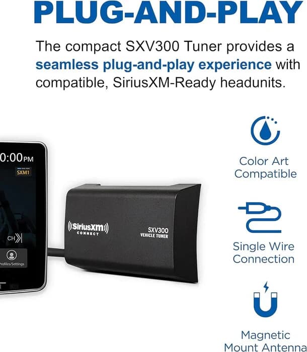SiriusXM SXV300v1 Satellite Radio Vehicle Tuner Kit **NEW** SXV300 5