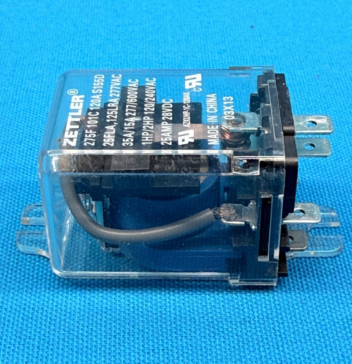 Zettler Power Relay AZKUHP-1C-120AK / 1460-1271 for Coleman Mach AIR Conditioner 5