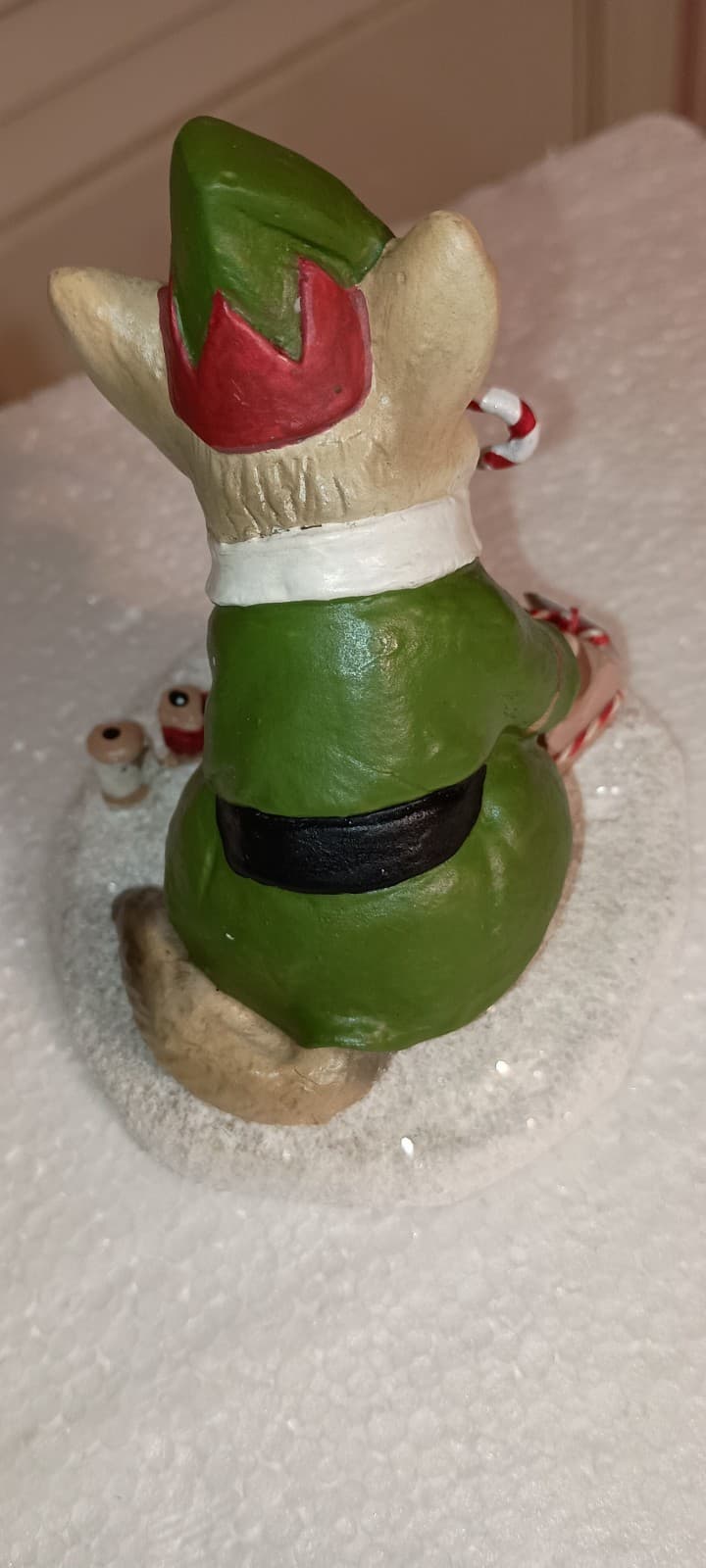 BETHANY LOWE-HOLIDAY- WRAPPING IT UP CORGI FIGURINE -NEW 2023 4