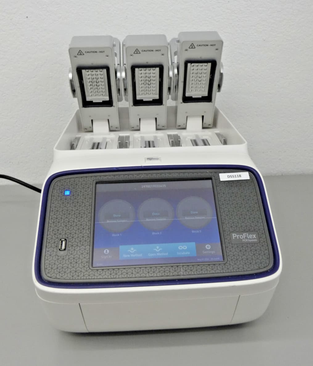 Applied Biosystems ProFlex PCR Thermal Cycler,  3 x 32-Well, Year 2019 2