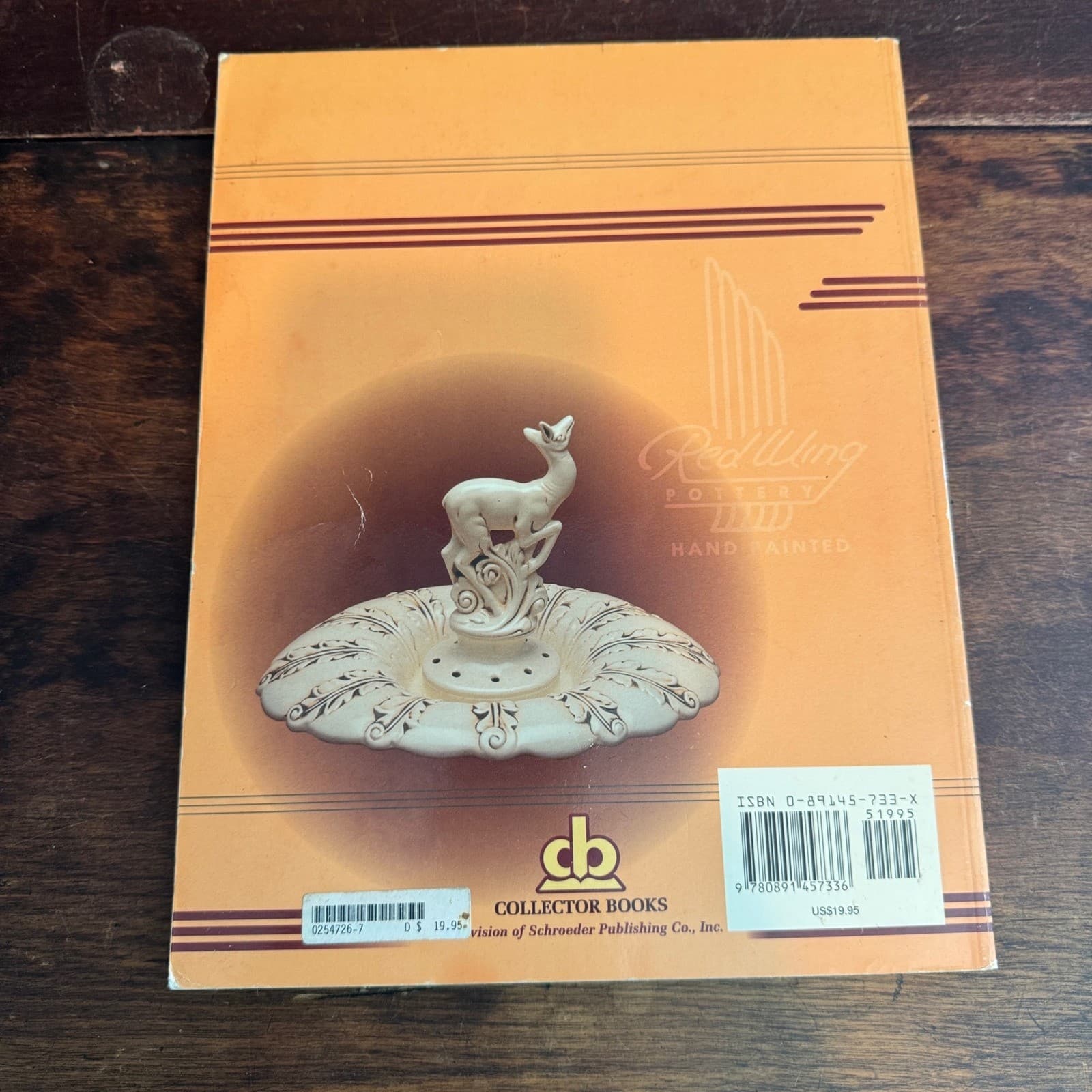 Red Wing Art Pottery Identification & Value Guide Book 1920s 1960s 4