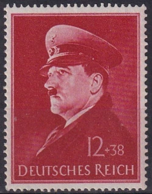 THIRD REICH 1941 mint MNH Hitler's 52nd Birthday stamp! CV $12.00
