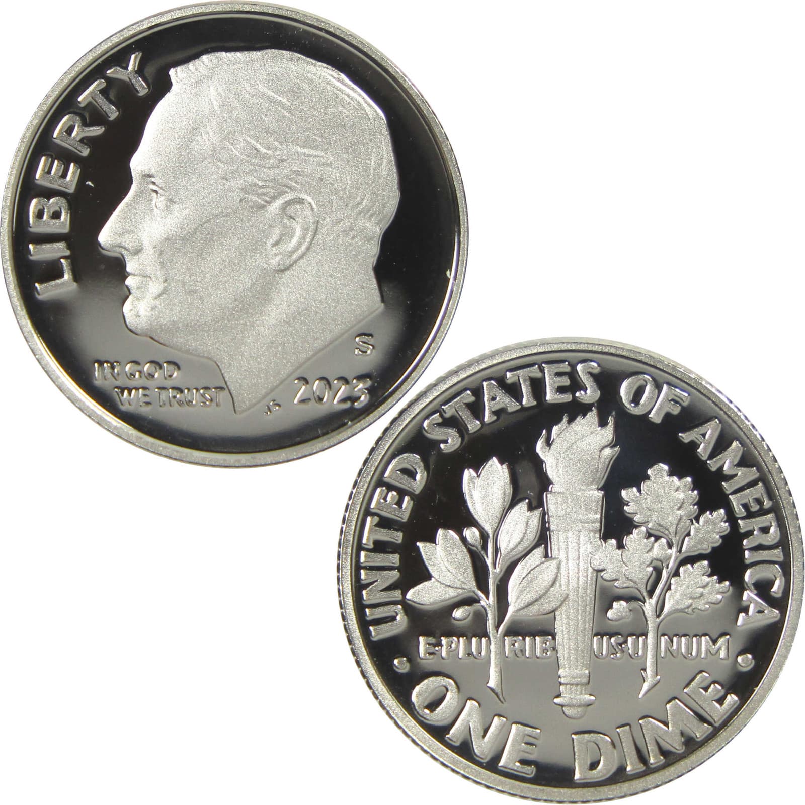 2023 S Roosevelt Dime Choice Proof Clad 10c Coin 3