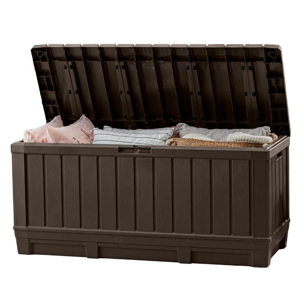 Kentwood 92 Gallon Resin Deck Box-Organization and Storage for Patio Furnitur...
