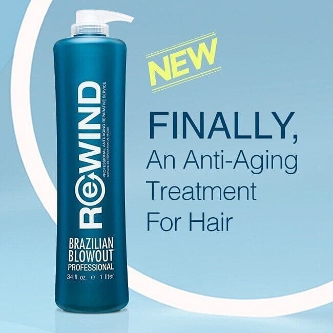 Brazilian Blowout Rewind Anti Aging Reparative Salon Treatment 12 oz 4