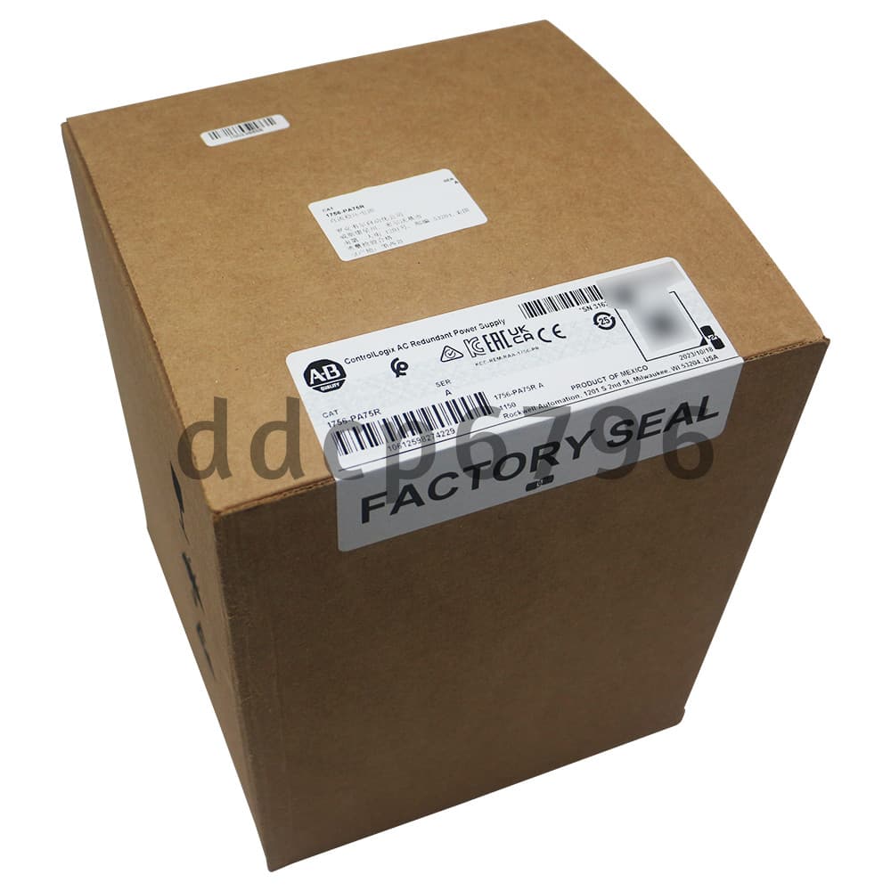 Allen Bradley-ControlLogix AC Redundant Power Supply 1756-PA75R New AB 3