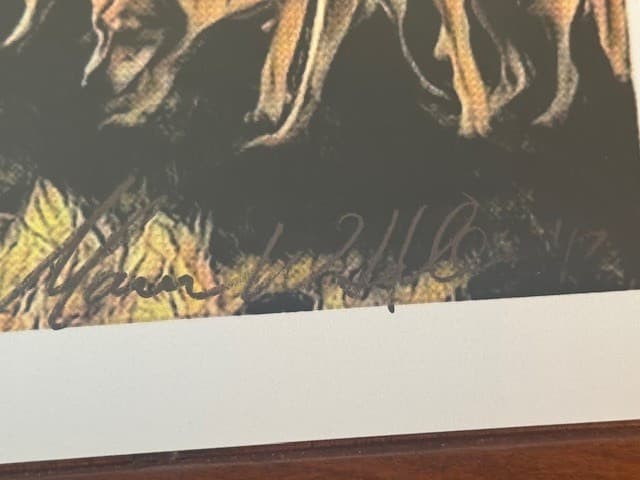 Cody Jinks Autographed Lithograph Poster 1 of 7 - Texas Gruene Hall 17x11 3