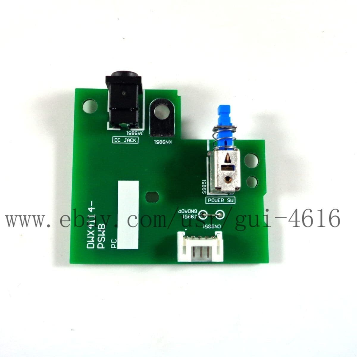 Power switch DC in jack circuit board pcb for Pioneer DDJ-1000 DDJ-1000SRT