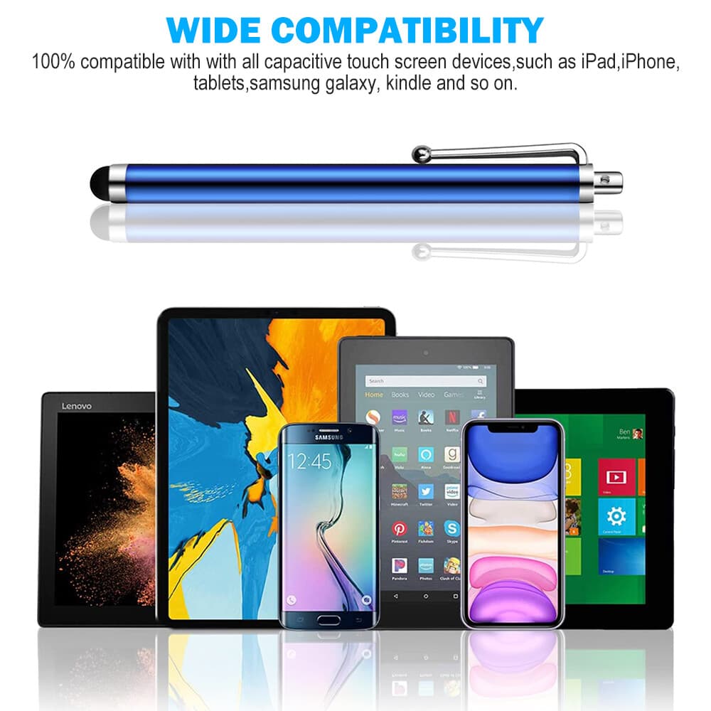 10x Touch Screen Stylus Pen Capacitive For iPad iPhone Samsung Tablet Universal 2