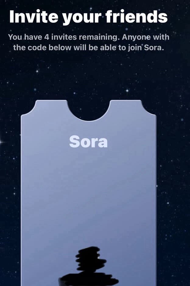 Sora 2 Invite Codes | Fast delivery within 24 hours | 1-4 codes purchasable. 5