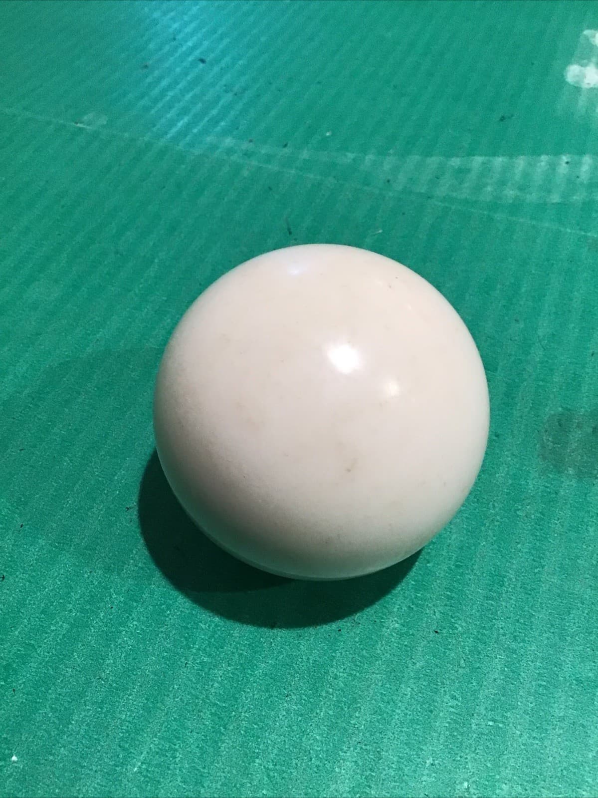 (1) Single Sportcraft Rivoli Bocce Ball PALLINO JACK White Start Ball 2.4" 8oz 2