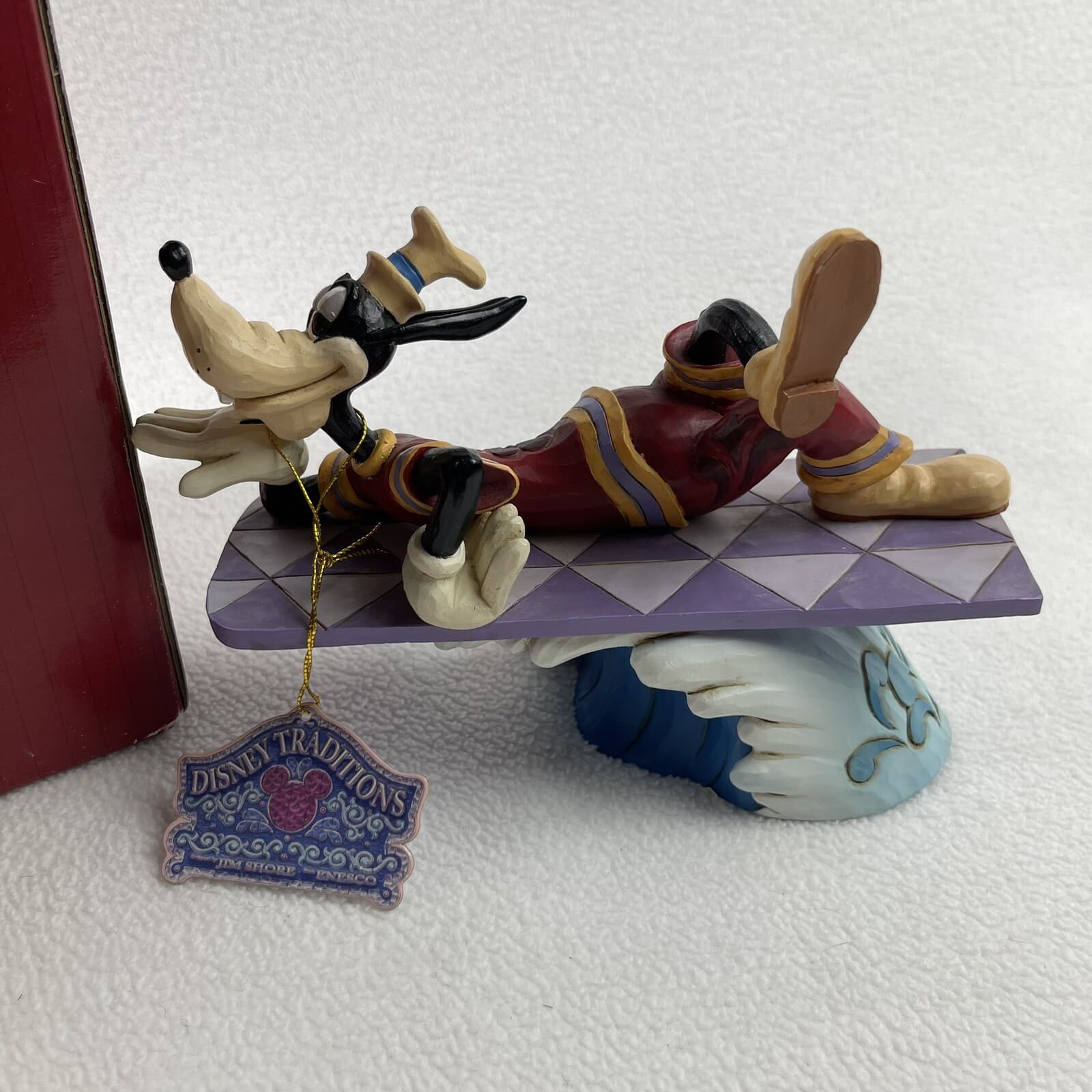 Disney Traditions Jim Shore Goofy Surfing Catch A Wave Figurine 4050414 Showcase 2