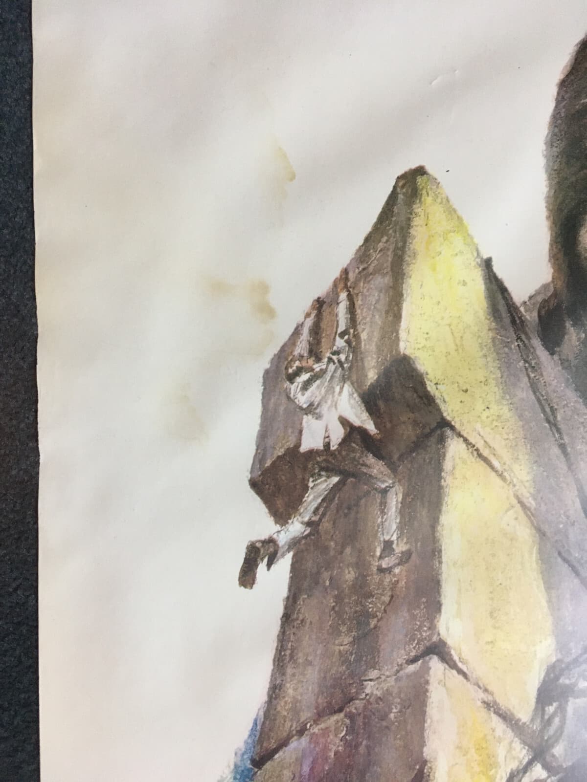 I SPY TV SHOW 1966 ORIGINAL 24x21 NBC PROMOTIONAL POSTER! GUSTAV REHBERGER ART! 2