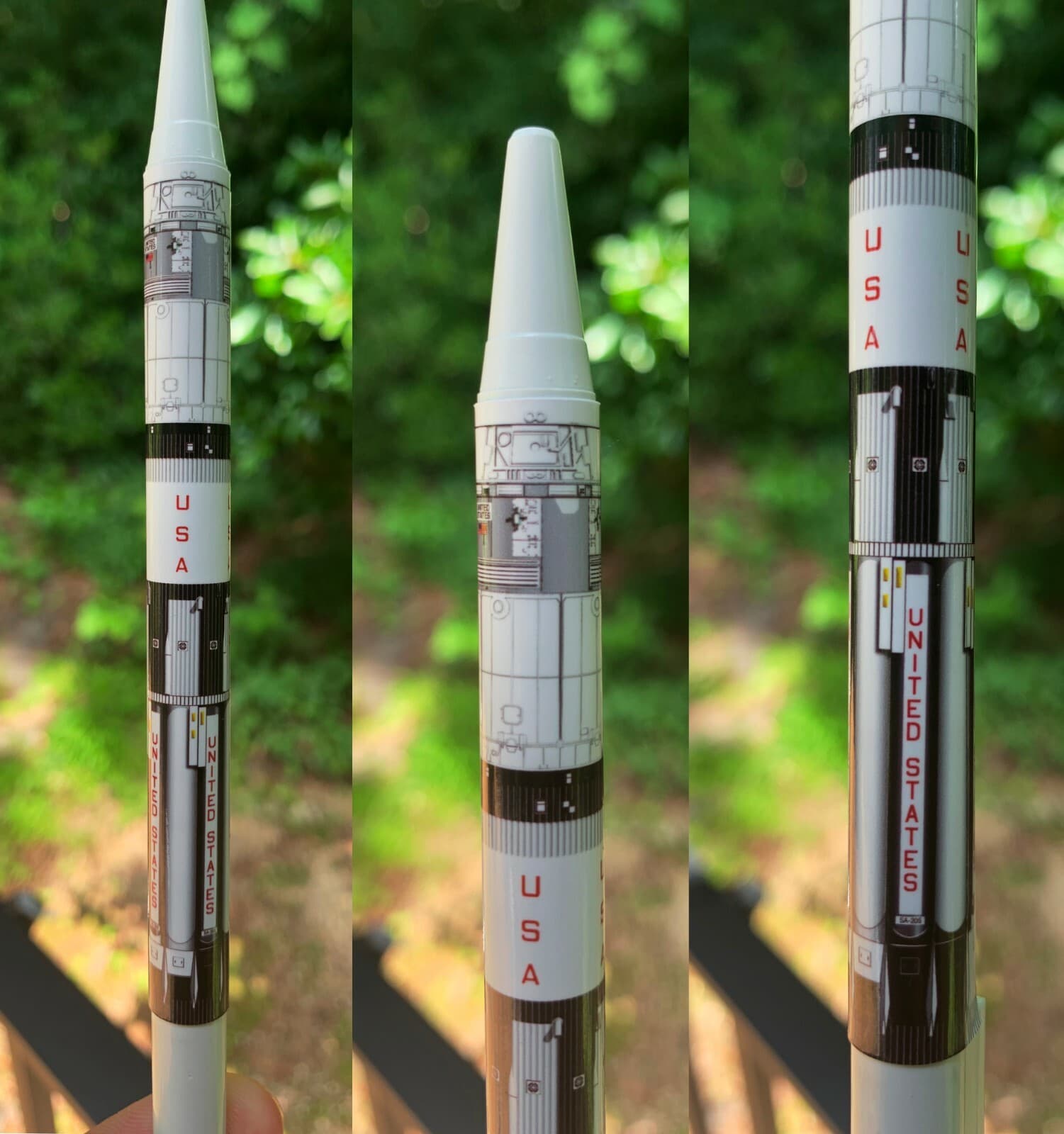 NASA Saturn 1B Inspired Space Race Ink Pen 2