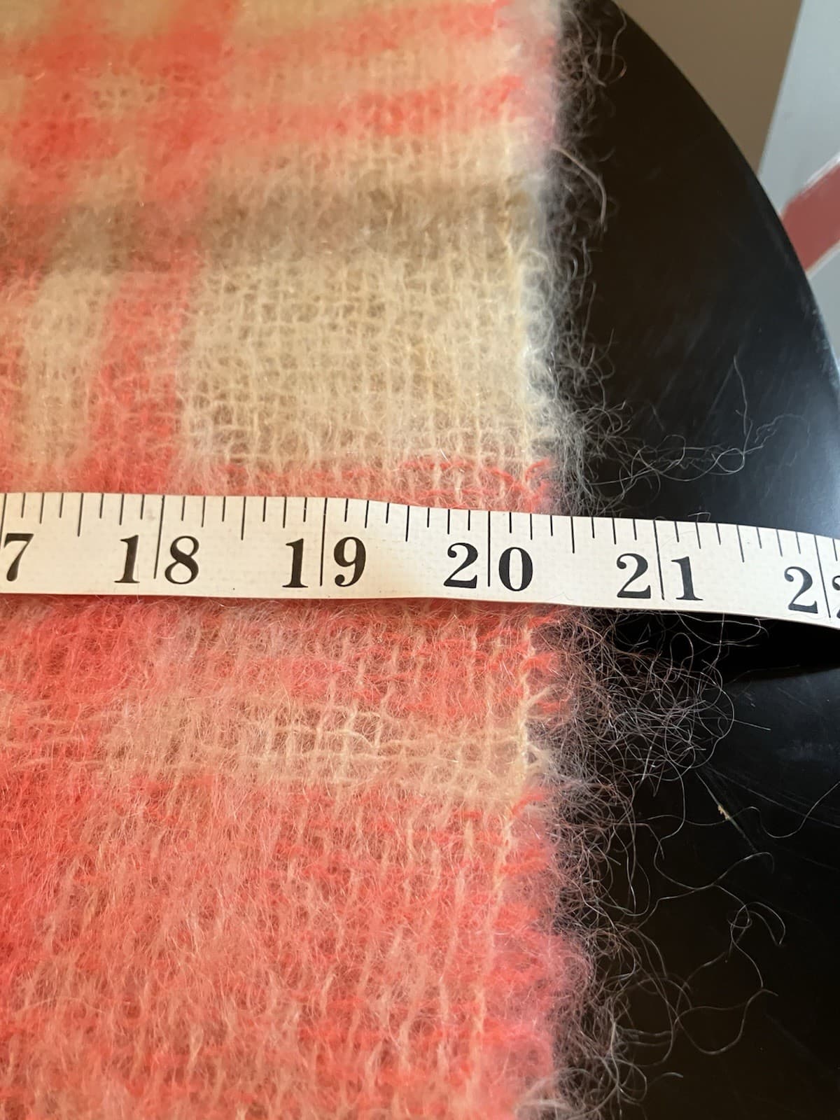 Heather Brae 70% Mohair Extra Large Wrap 20x75 Scotland 3