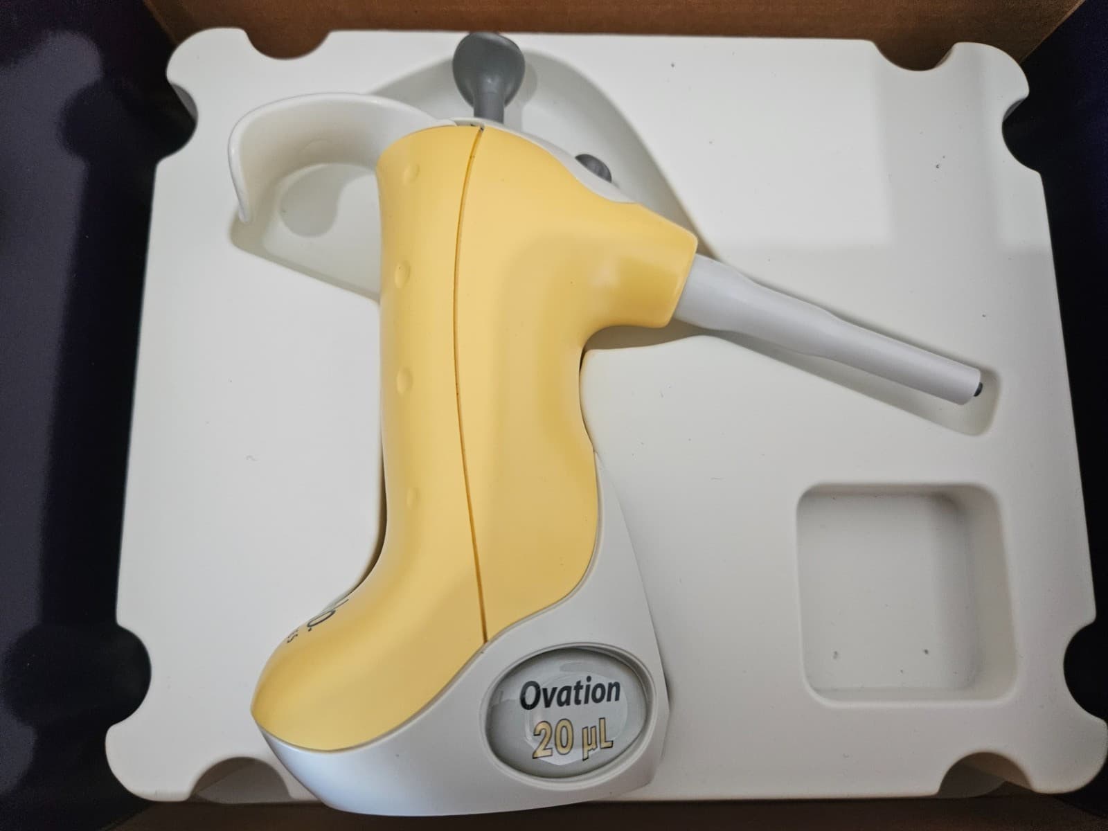 VistaLab Ovation 20 µL Electronic Pipette – New / Unused 2