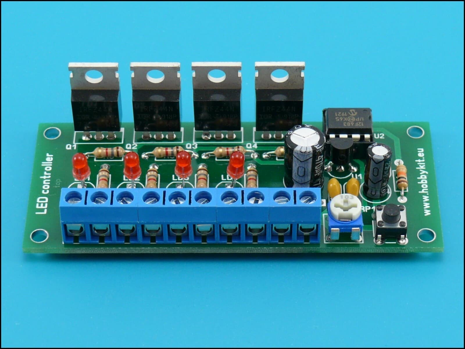 4 Channel LED Controller Chaser Light Show Strobe Strip Microcontroller 2