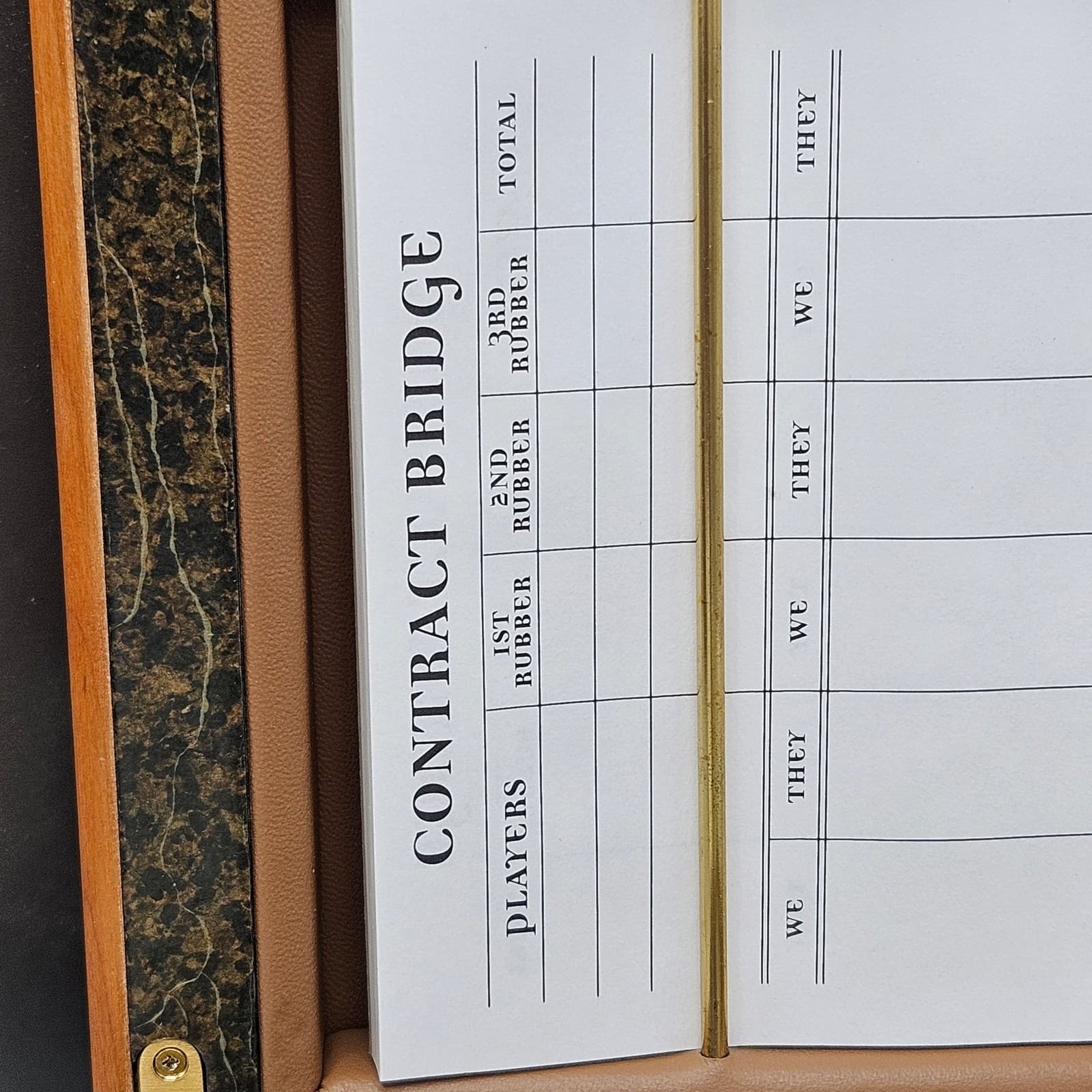 Vintage David Ripley for Noble Games Contract Bridge Set 5