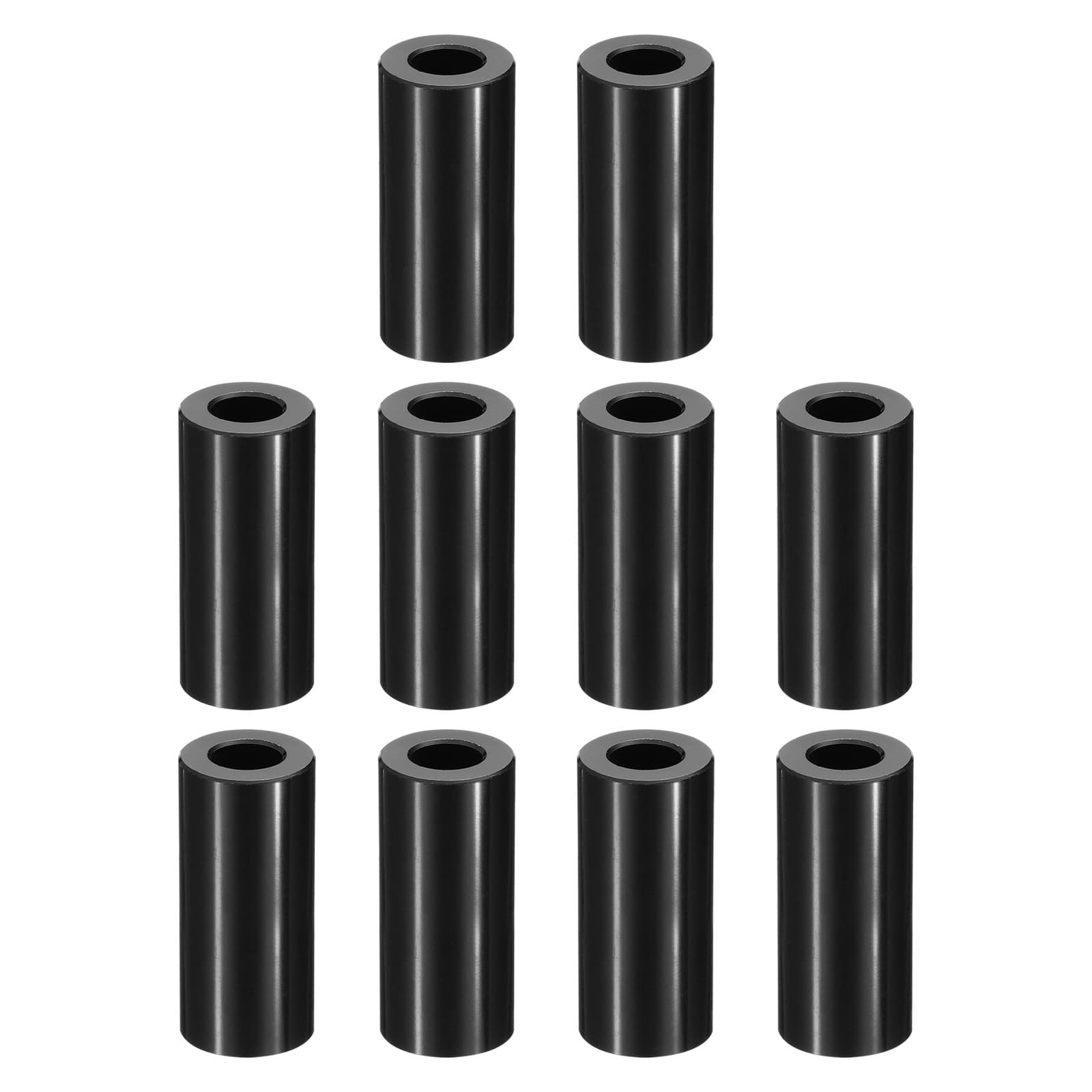 10 Pcs M10 Aluminum Spacers Metal Spacer Aluminum 3/8" ID x 3/4" OD x 2" L