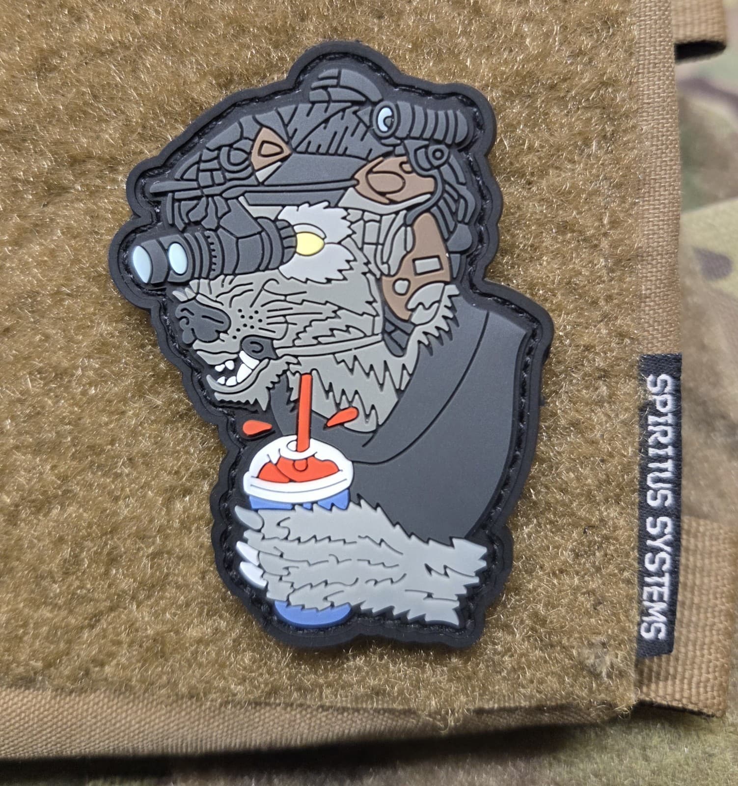 🏴Spiritus Systems Slush wolf patch🏴 (Wasteland Kooks, FOG, TFD Crime Co Supdef