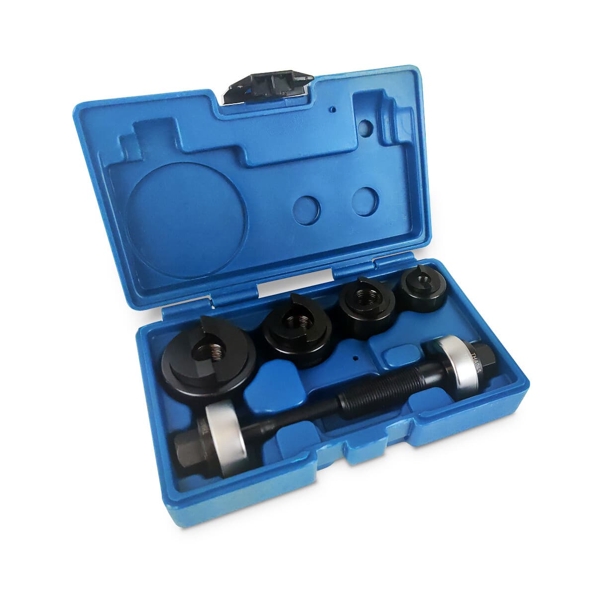 TEMCo TH0397 Manual knockout Punch Kit ½” - 1-1/4” Electrical Conduit Hole sizes 2