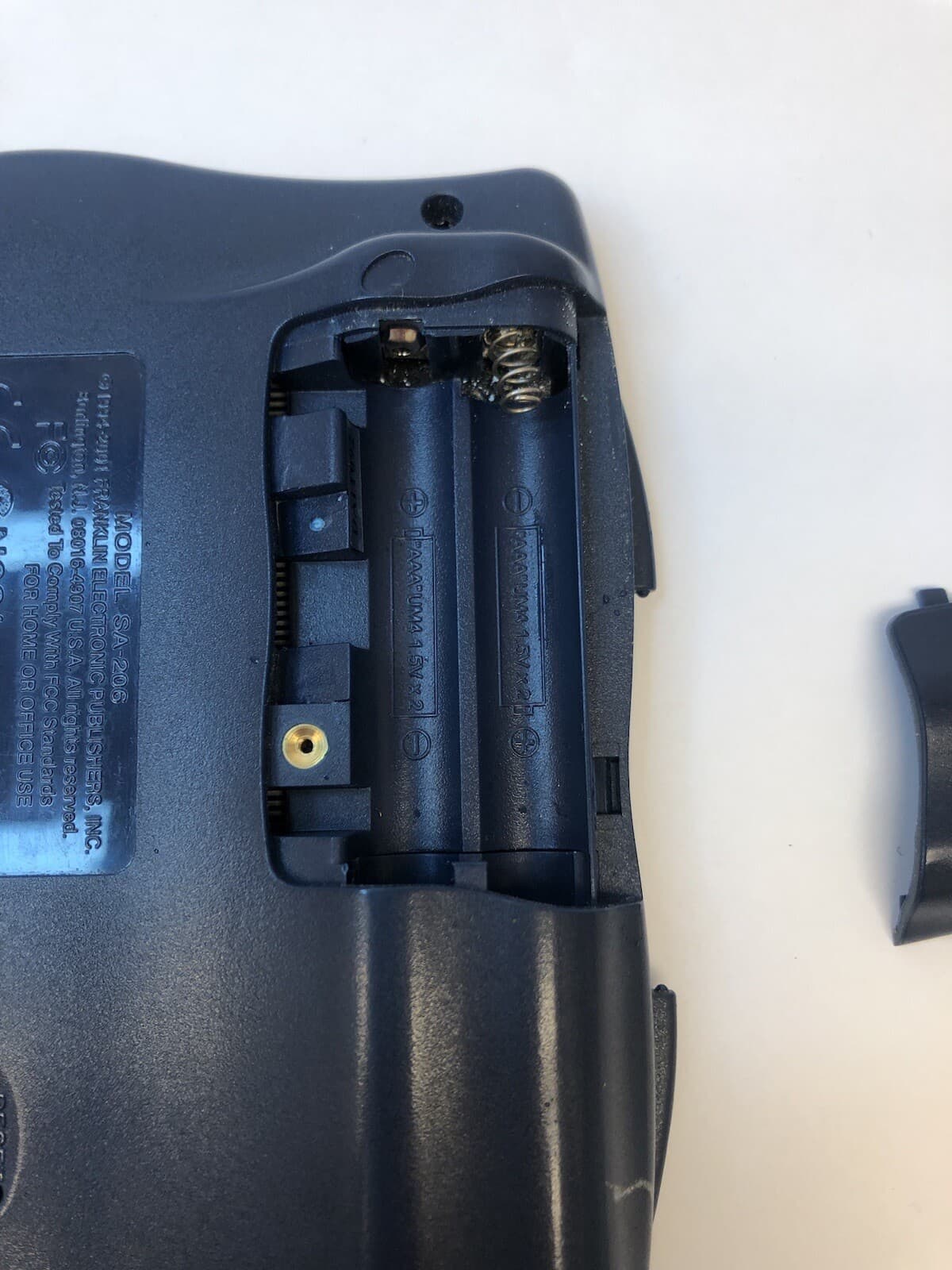 Franklin Spelling Ace SA-206Plus Electronic Spelling Missing Cover Works Great 4