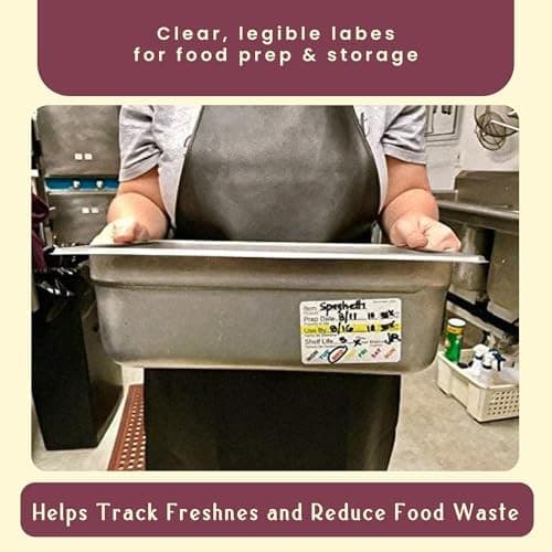 InStockLabels Dissolvable Food Labels - 2” x 3” (Labels) - Rotation Food 500 6