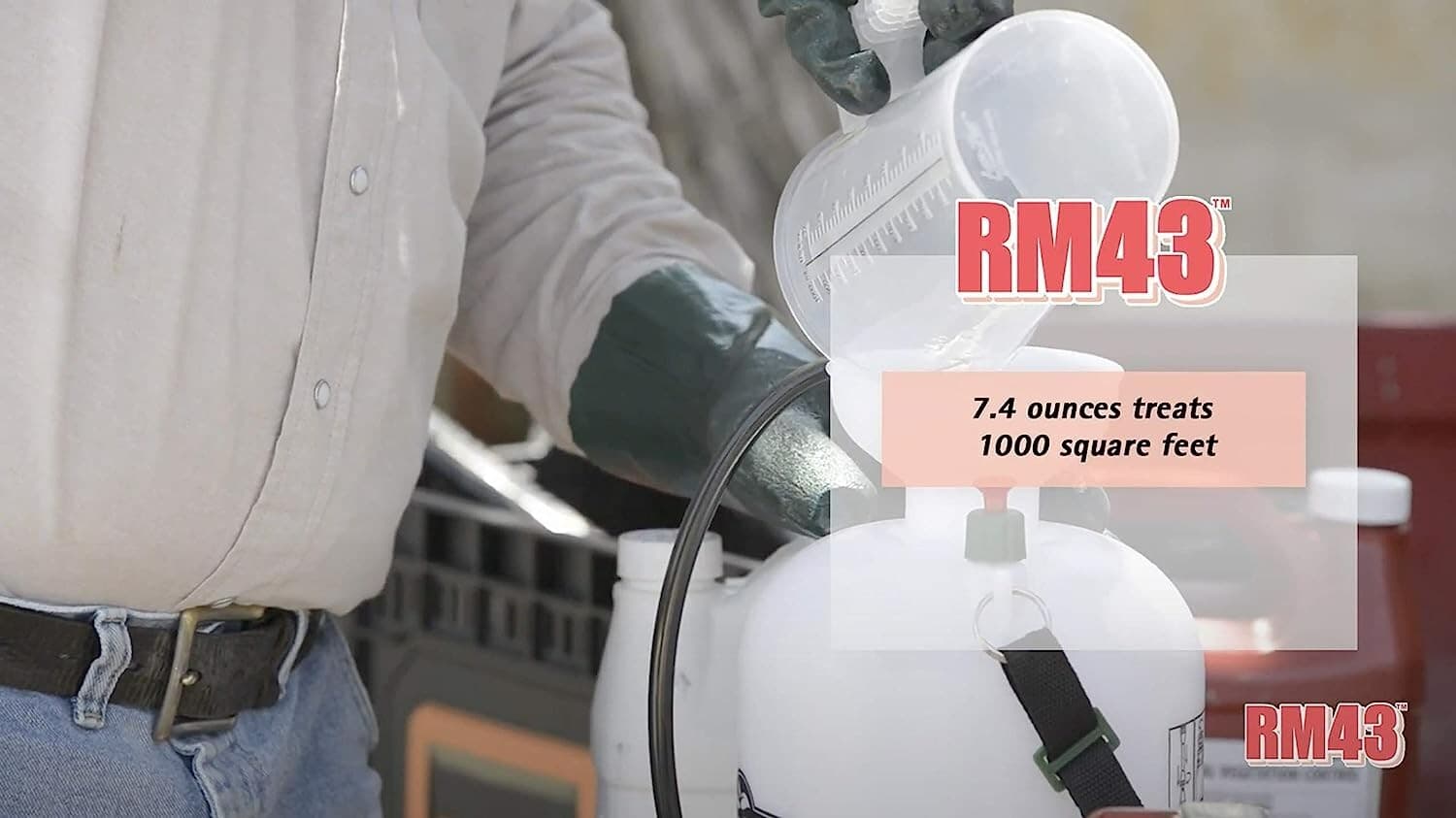 RM43 43 Percent Glyphosate Plus Weed Preventer Total Vegetation Control 1-Gallon 5