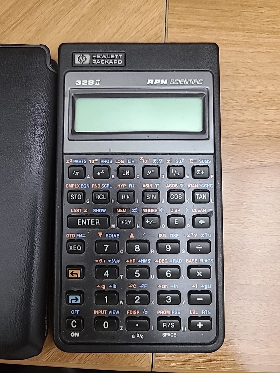 Hewlett-Packard HP 32SII Scientific Calculator~Rare 1987~Tested Works~Case / EUC