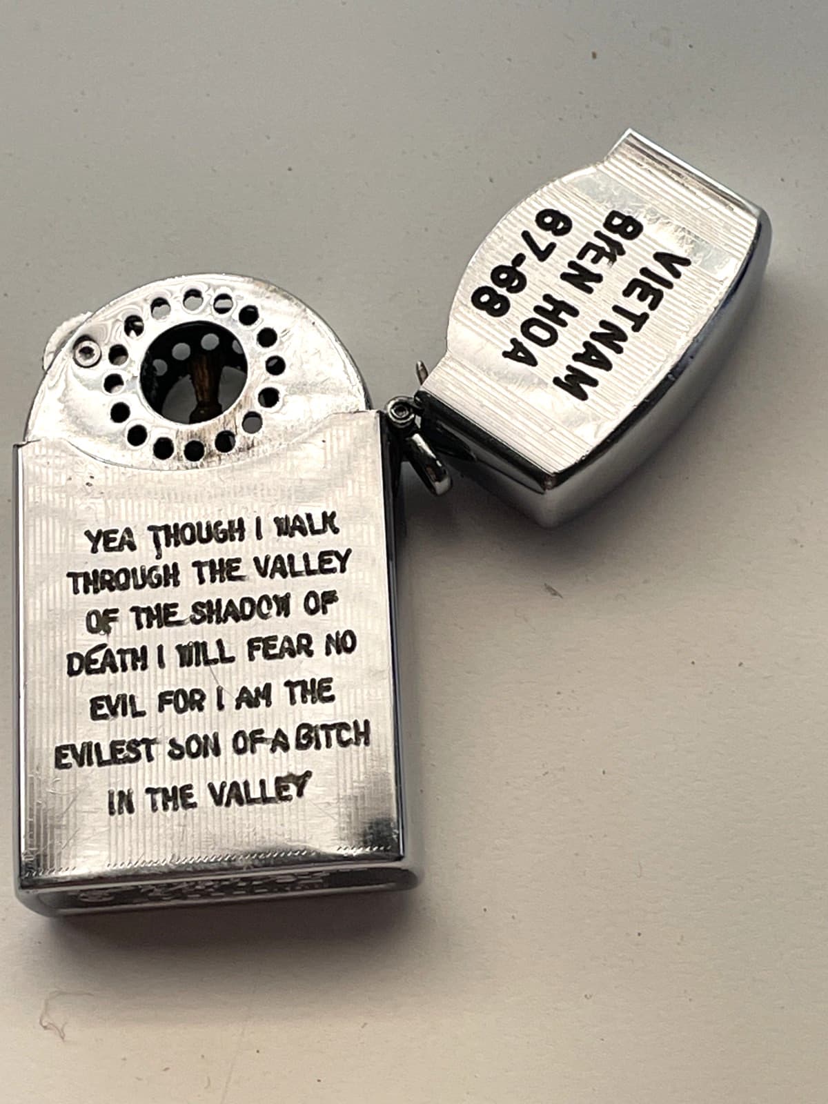 VIETNAM WAR BIEN HOA 67-68 Zenith Cigarette & Pipe Lighter 3