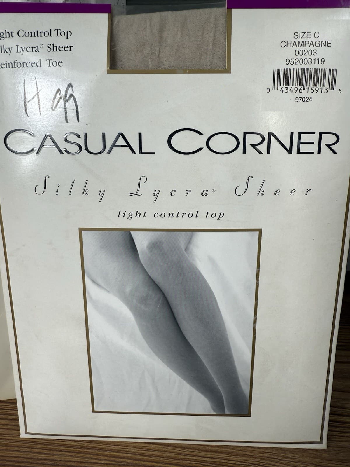 Vintage Pantyhose Lot Of 3 New Old Stock Mixed Brands Med Large 5