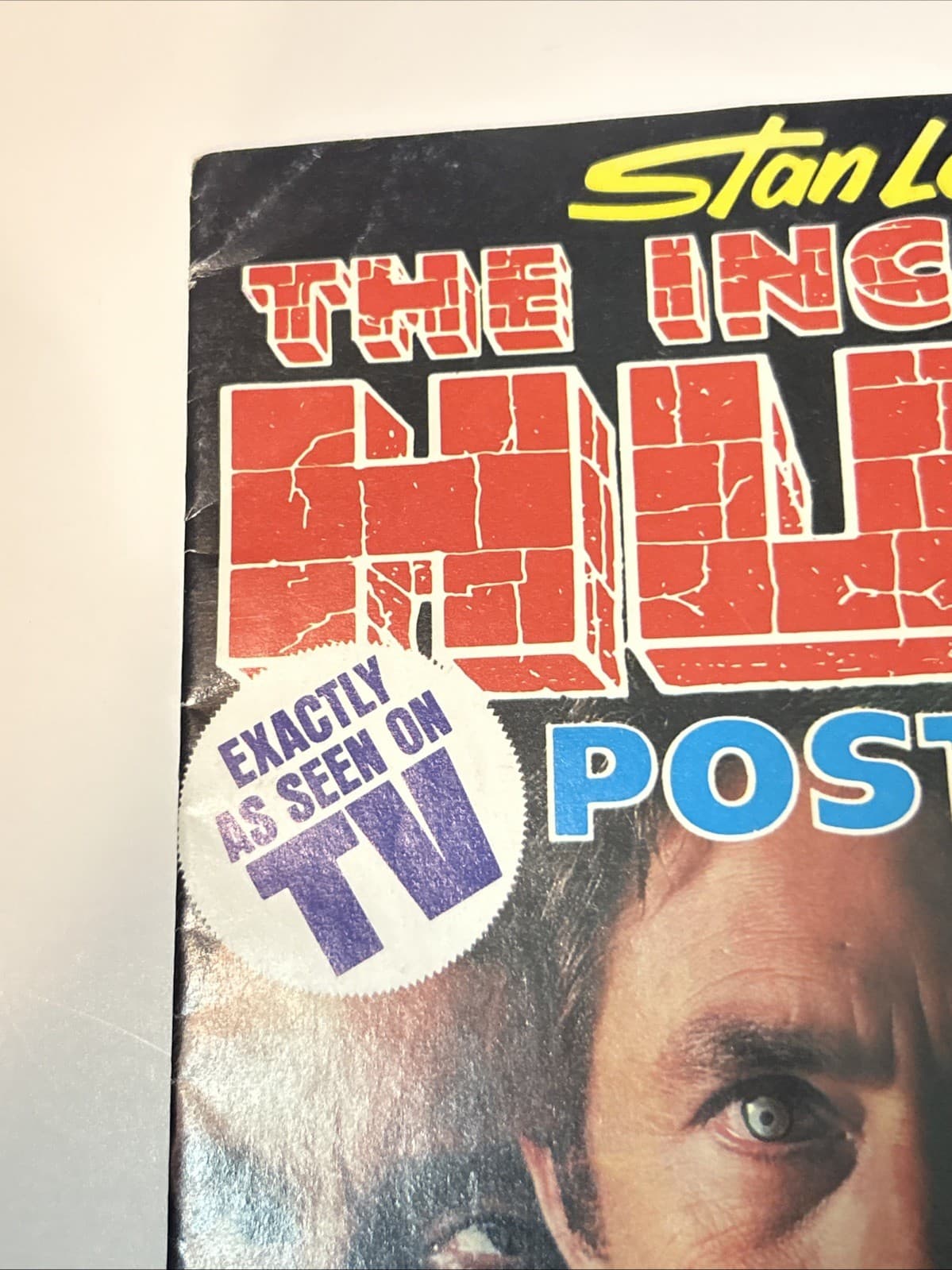 Stan Lee Presents Incredible Hulk Poster Magazine 1978 Marvel TV Fold-Out 5