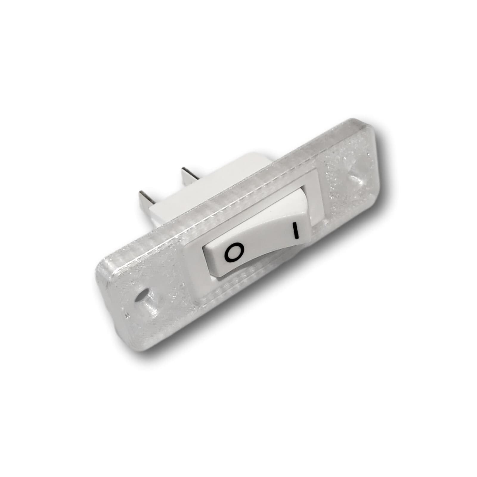 White - 715397 2 Wire Rocker Switch For Jenn Air Cooktop & Stove Fan