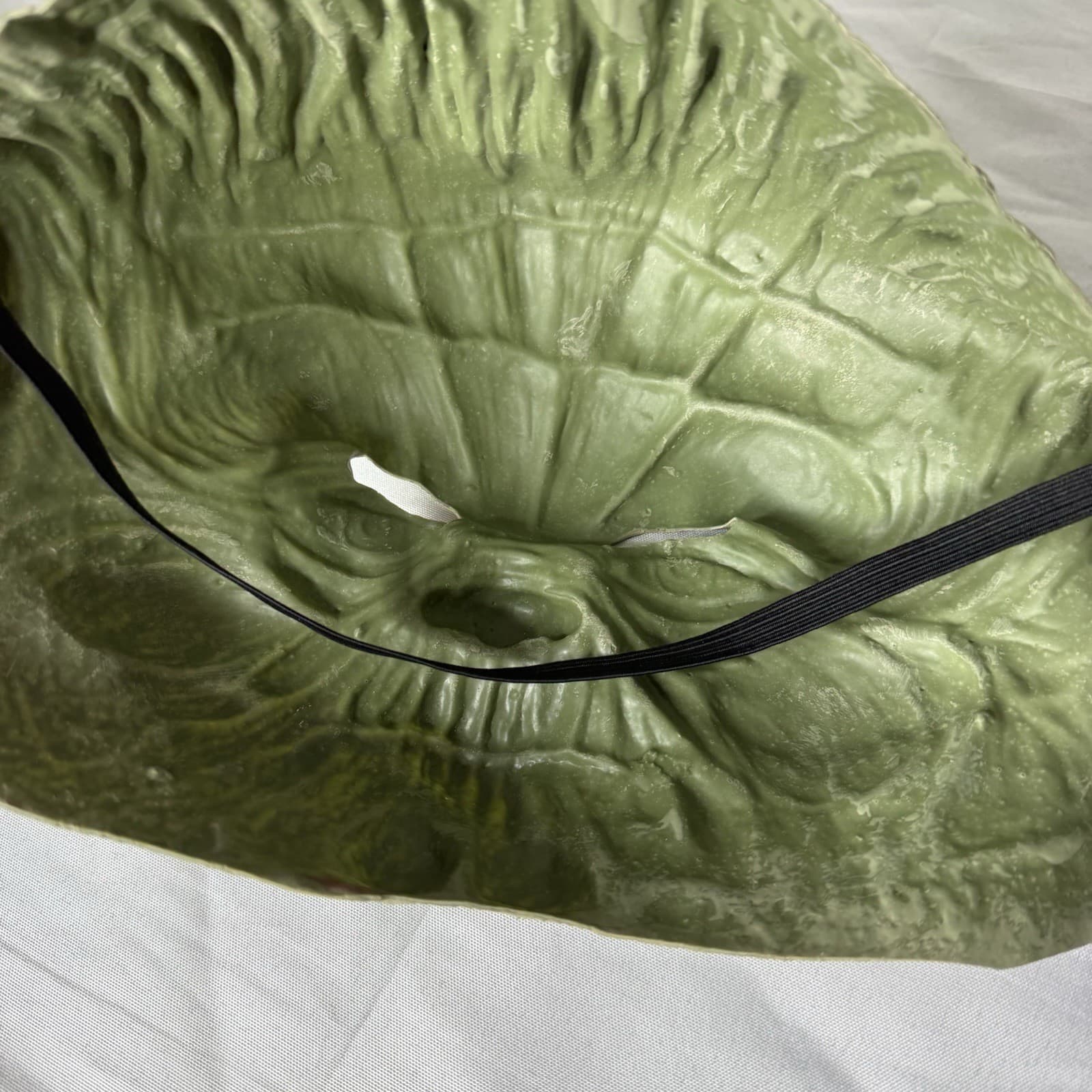 Lucasfilm Star Wars Master Yoda Green Mask With Elastic Band Made In Mexico 5