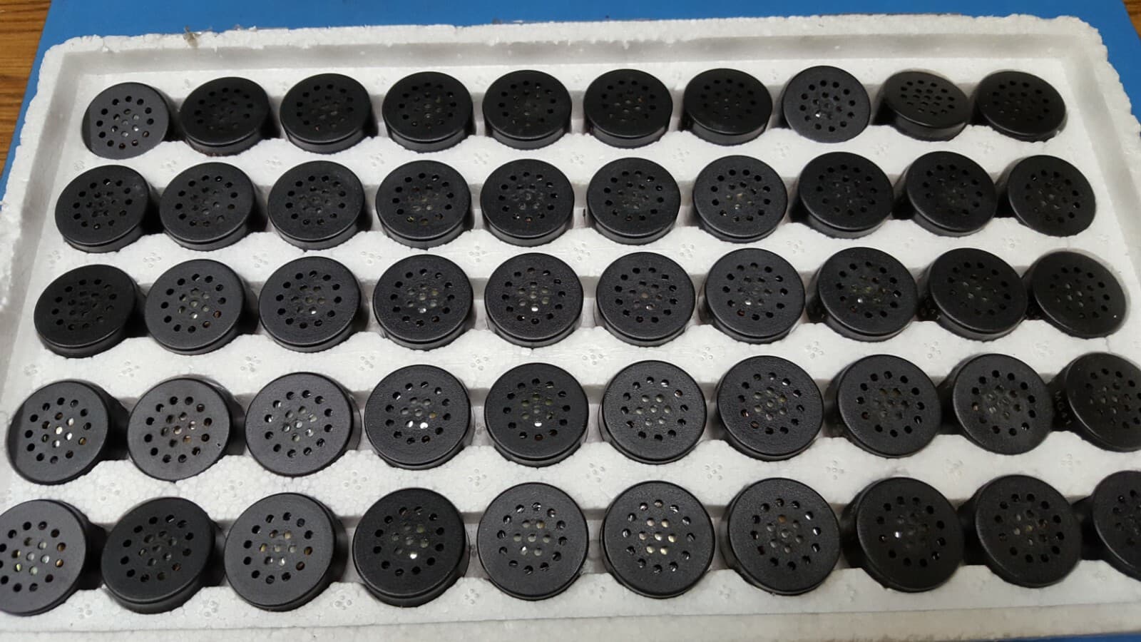 (2 pcs), PCB Mount Mini Speaker, MG41, Breadboard-Friendly,1 1/8"Diameter,8 OHM 4