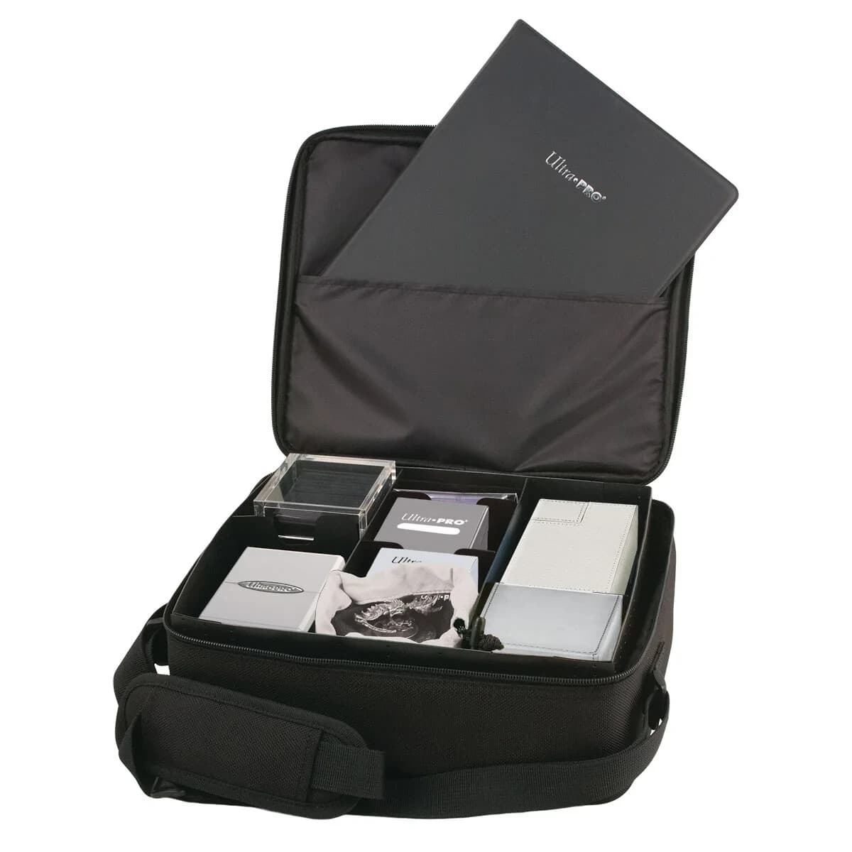 Ultra Pro Deluxe Gaming Case Portable Storage With Organizer Zipper Travel Bag 2