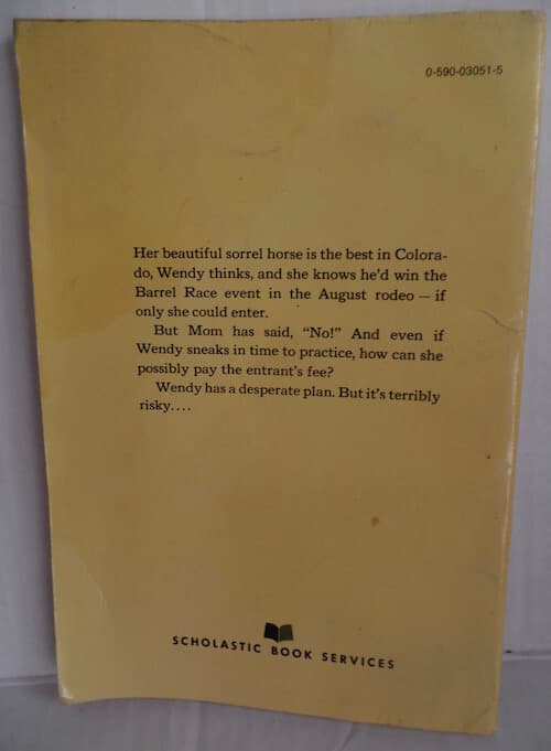 The Best Horse Barrel Racing Vintage 1977 Horse Book Elizabeth Van Steenwyk 3